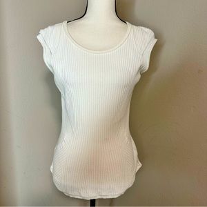 Hugo Boss white Top Sz M